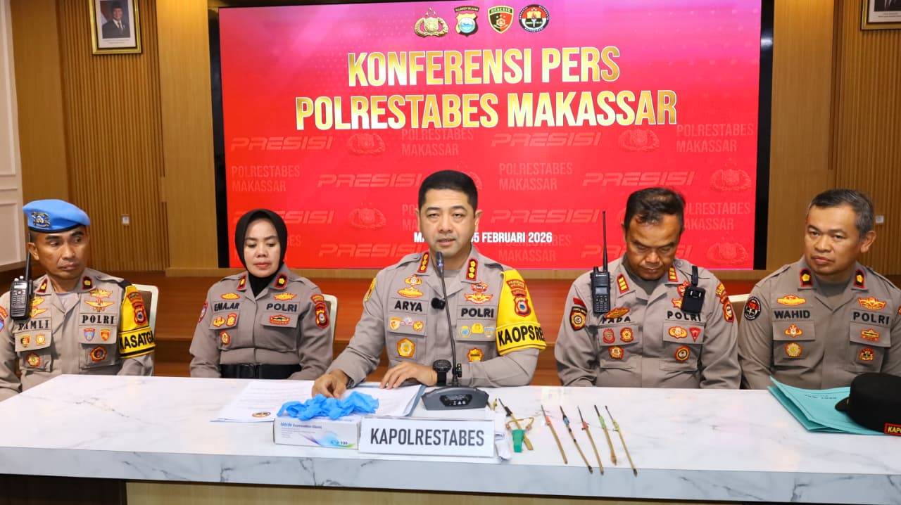 Kurang 24 Jam, Polisi Tangkap Pelaku Tawuran Maut di Tallo