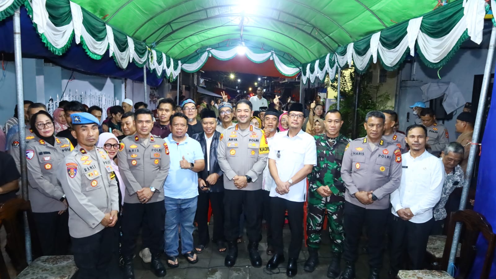 Jelang Ramadan, Kapolrestabes Makassar Imbau Warga Mariso Tingkatkan Kewaspadaan