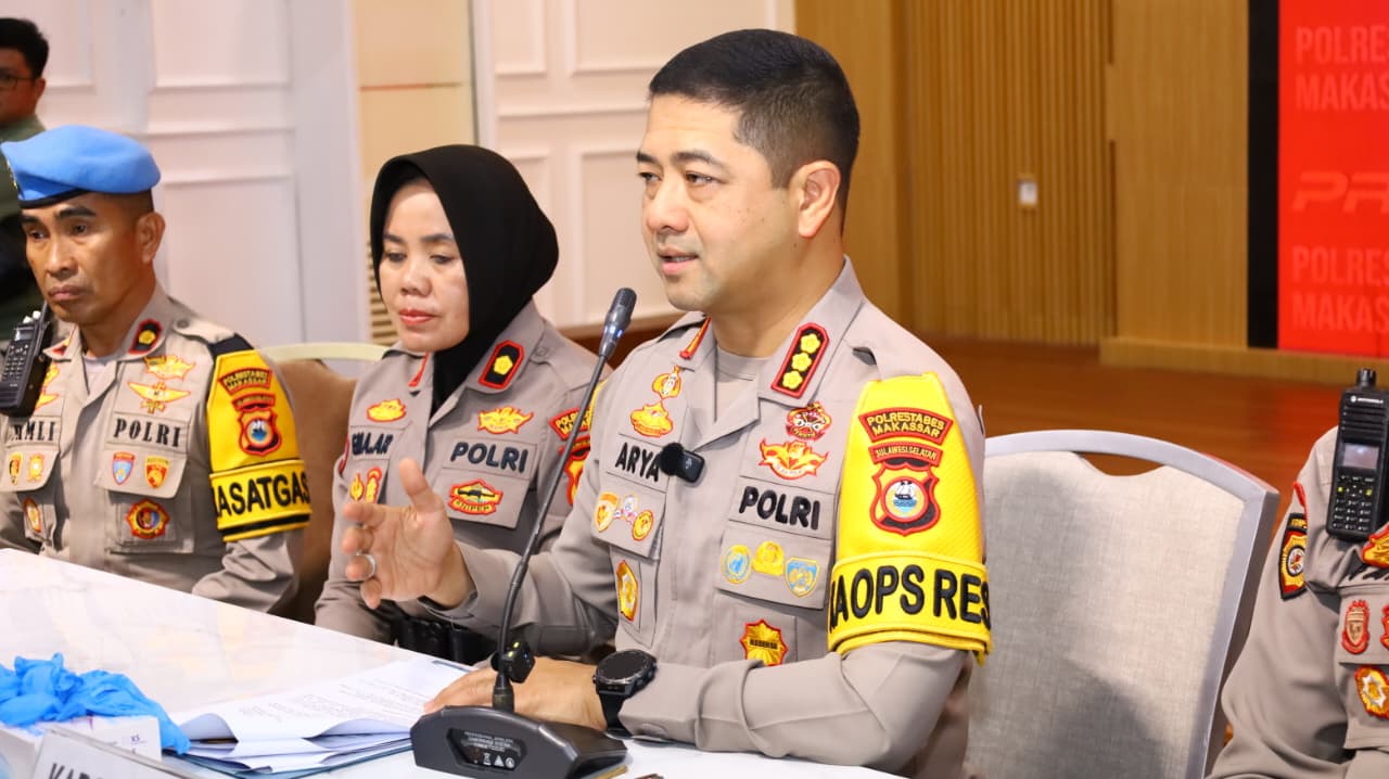 Polrestabes Makassar Ungkap Kasus Pembunuhan di Panakkukang, Pelaku DPO Ditangkap di Timika