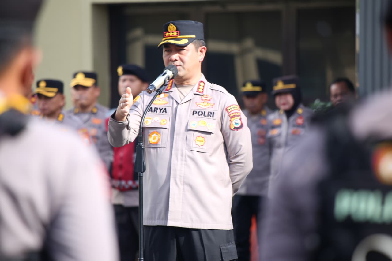 Kapolrestabes Makassar Cek Kesiapan Personel Amankan Imlek 2577 dan Jelang Ramadan 1447 H