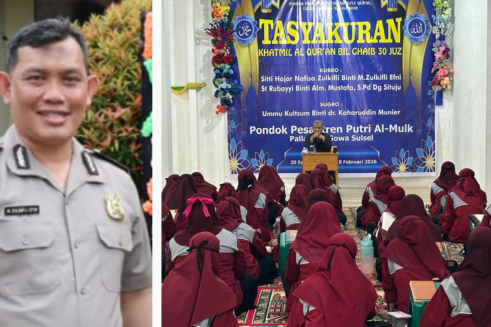 Polisi di Makassar Bangun Pesantren dari Hasil Jual Motor, Kini Lahirkan Hafidz dan Kirim Santri ke Al Azhar Mesir