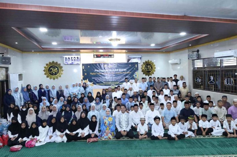 Peringati Nuzulul Quran, Polrestabes Makassar Tebar Kebahagiaan Bersama Anak Yatim