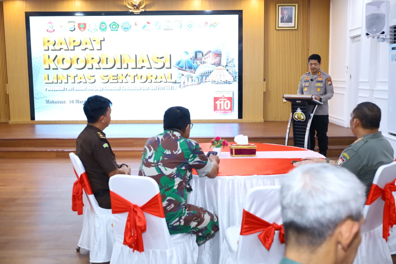 Jelang Idul Fitri, Polrestabes Makassar Gelar Rakor Lintas Sektoral Ops Ketupat 2026