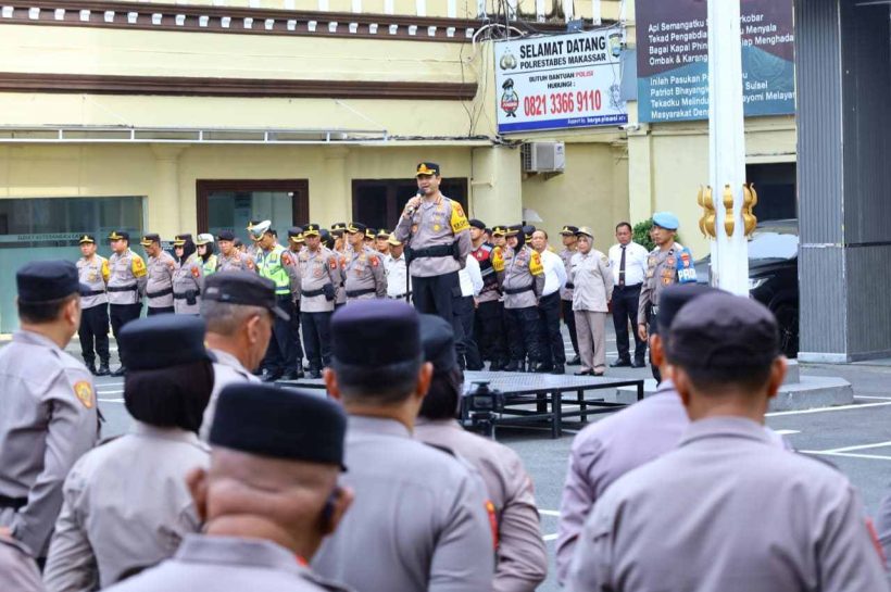 Kapolrestabes Makassar Ingatkan Personil Untuk Hindari Pelanggaran