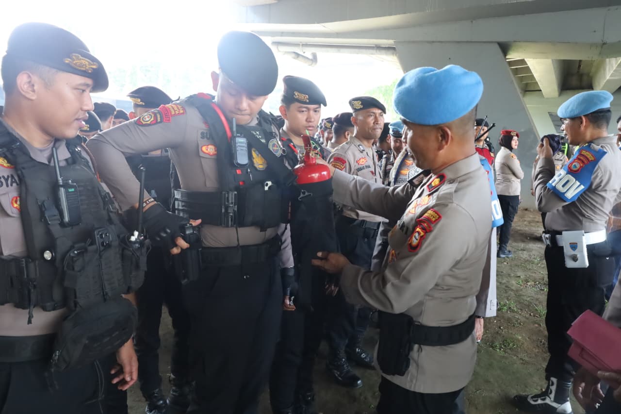 Kawal Aksi Unras Peringatan May Day 2026, Kapolrestabes Makassar Larang Personel Bawa Senjata Api