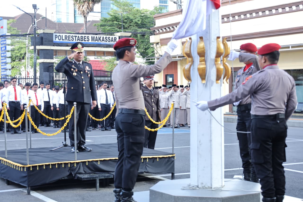 Harkitnas Ke-118, Polrestabes Makassar Teguhkan Semangat Kebangkitan Nasional