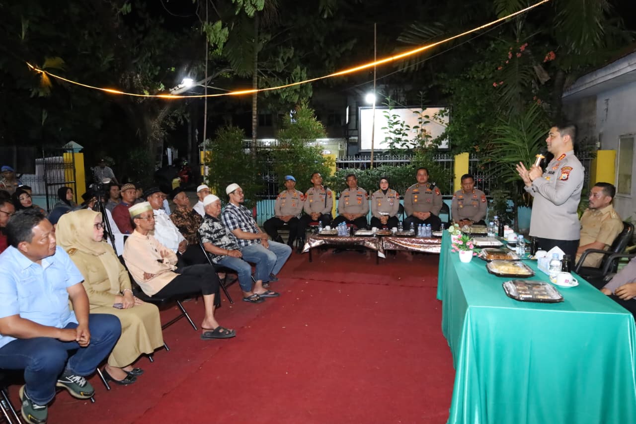 Kapolrestabes Makassar Gelar Ngopi Kamtibmas di Mamajang, Serap Aspirasi Warga